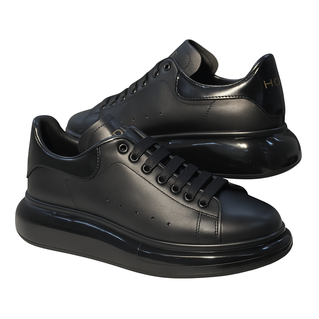 HON'S CITY CORE Erkek Spor Ayakkabı – Hakiki Deri, Air Taban, Bağcıklı, Sneaker HSA013